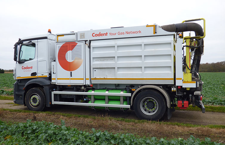 Cadent Gas emergency truck