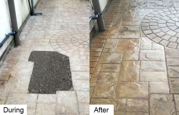 During and After the filling process