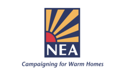a logo for the Newham Energy Action