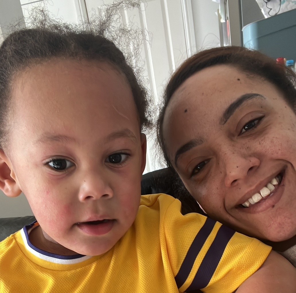 Image of Stephanie and Zion