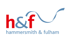 a logo for hammersmith and fulham