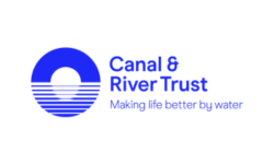 a logo for the Canal River Trust