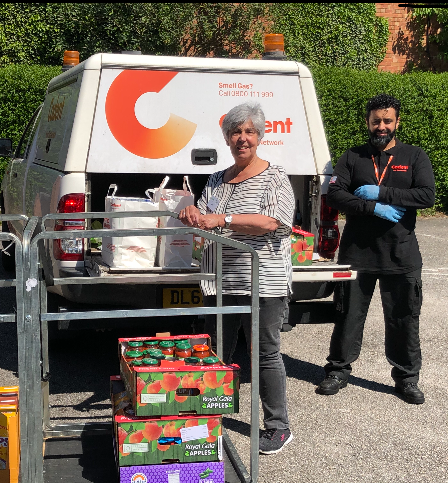 Women with Cadent Van Image