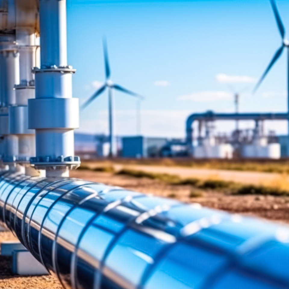 Picture of a hydrogen plant